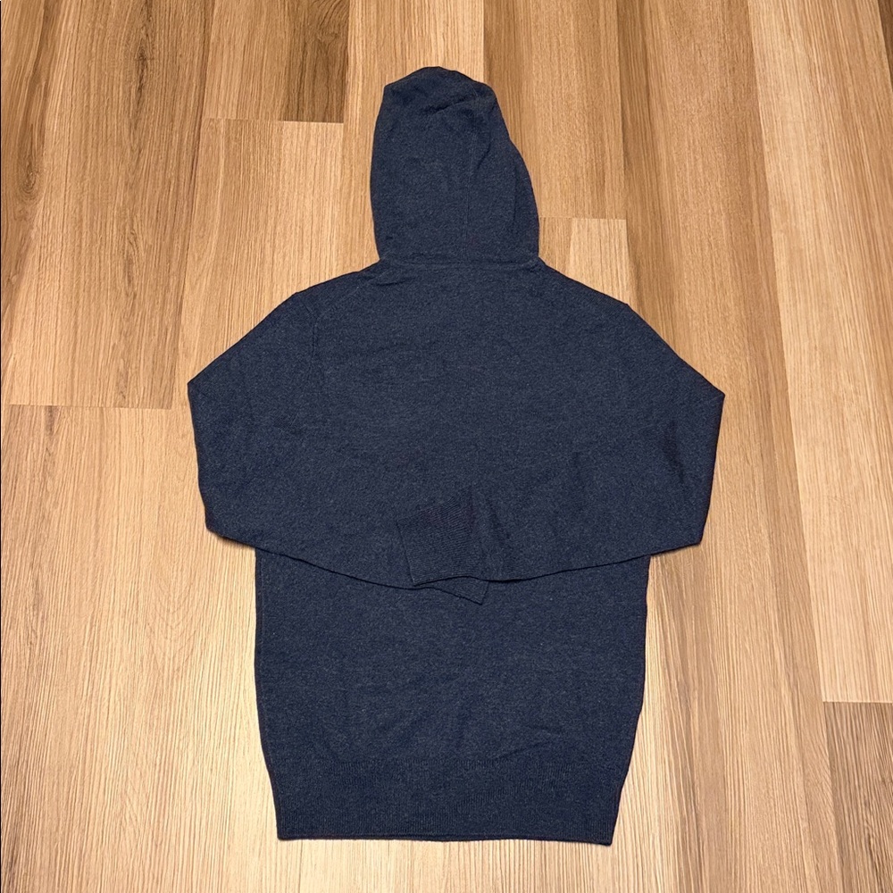 New Men’s J Crew Cashmere Blue Hoodie - Picture 8 of 8
